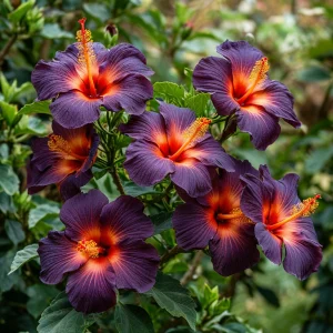 Гибискус Вивида Флэр купить по цене от 279р. в интернет-магазине «Посадика» с доставкой почтой в в Шатурае и по всей России – [изображение №1].